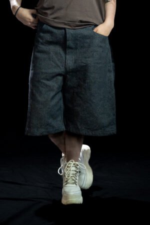 Bermuda Denim Industrial – Corte Urbano Premium